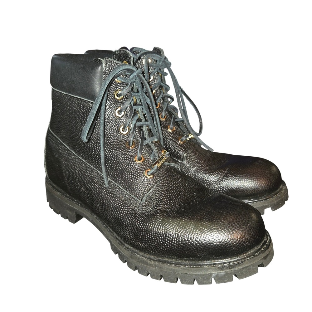 Timberland 6" Boots Mens 11  Horween Football Leather Waterproof Primaloft A176B